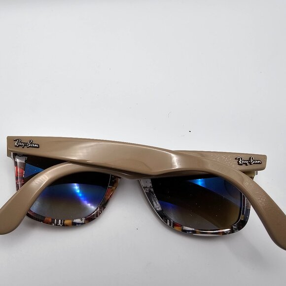 Ray-Ban Special Series #9 Wayfarer RB2140 – Beige Frame, Guitar Scene Interior